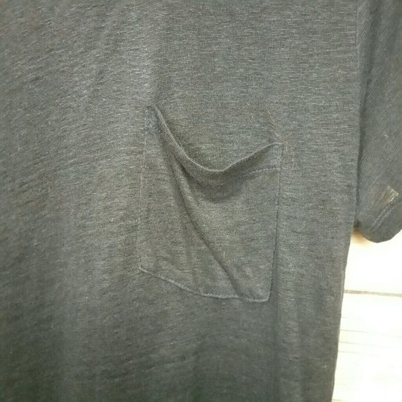 J. Crew Silver Necked Top Size Medium - Picture 3 of 8